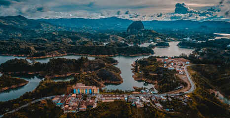 Fototapeta premium Guatapé Colombia