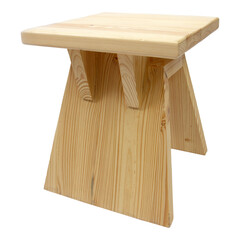 Scandinavian wooden Chairs isolated on white background. Interior design Inspiration. Furniture modern inspiration.