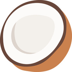 Coconut vector design.