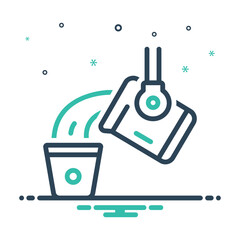 Mix icon for casting