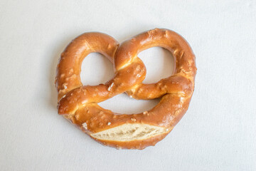Homemade Salted Soft Pretzel