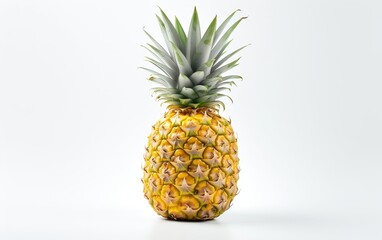 Juicy Pineapple Ingredient App Icon Recipe Emblem Fresh. Generative AI