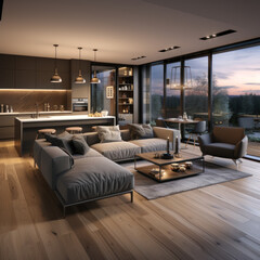  A beautiful and cozy apartment of 55 square meters 
