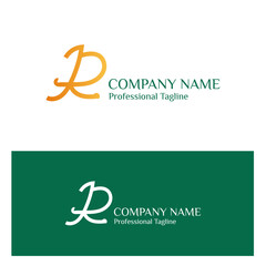 Unique r letter logo. Modern and simple design. Perfect for your business.