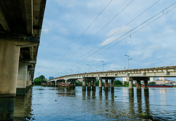 View Of Binh Trieu Bridge Across Saigon River.