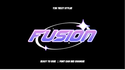 Text Style Y2K Gradient Style