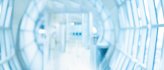 blurred medical hospital and science technology background.