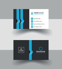 
Professional corporate dark blue business card design.Both of side design by minimal style mind.Contact information are placed in organizedly.You can use both of side any kind of perpose