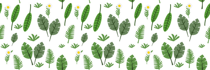 Seamless vector pattern with herbs, with black hand-drawn line with leaves fabric seamless patterns The geometric pattern with lines. Seamless vector background.