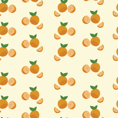 Seamless pattern orange for background