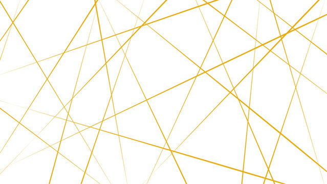 Trendy random golden diagonal lines image. Random chaotic lines. Abstract geometric pattern. image idea