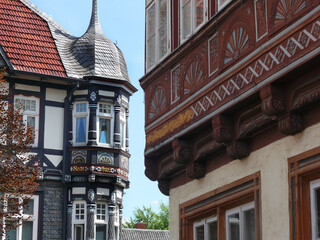 Gebäude in der Altstadt von Goslar