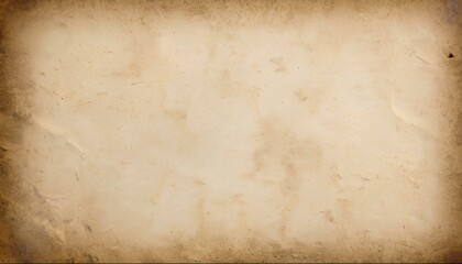 Weathered Parchment Texture or Background with Stains