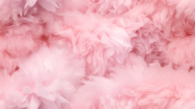 Seamless Pink Cotton Candy Texture