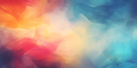 Colorful multicolored watercolor background
