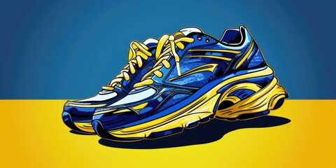 running shoes design