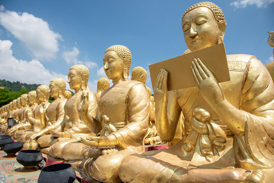 Phuttha Utthayan Makha Bucha Anusorn (Buddhism Memorial Park) is the most famous landmark in Nakorn Nayok, Thailand