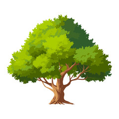 vector tree, cartoon background, bg