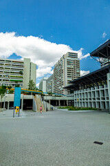 Tagesausflug in die Bayrische Hauptstadt München an einen sonnigen Sommertag - Bayern - Deutschland