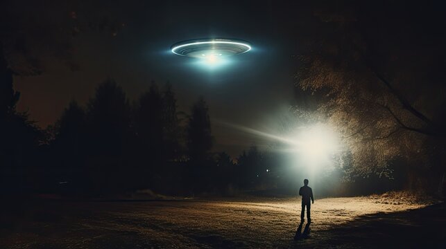 Spaceship from another world coming to earth.