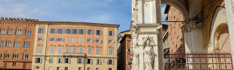 Fototapeta na wymiar Siena in der Toskana - Italien