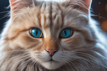 portrait of a cat.
Generative AI