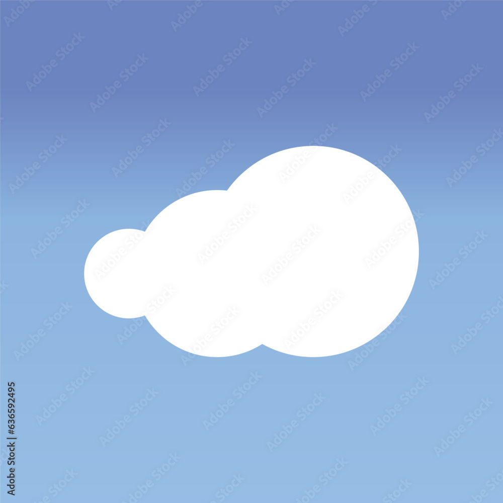 Canvas Prints cloud illustration vector