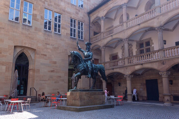 Equestrian statue of Count and Duke Eberhard the Bearded
