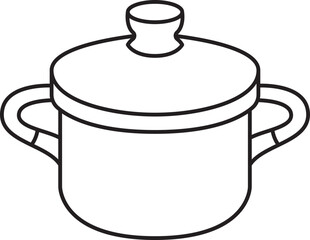 pot cooking kitchen tools clipart