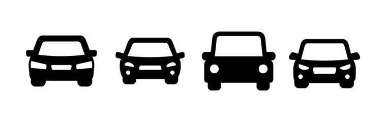 Car icon vector. Car sign. sedan