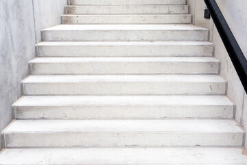 Fototapeta na wymiar concrete building stairway composition