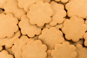Gingerbread star cookies