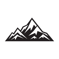 Glacier Mountain Logo Design