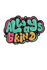 life quotes colorful typography design