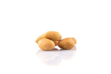 peanut nuts salt in heap