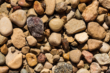 Wet Stone Pebbles Texture Or Stone Pebbles Background For Design