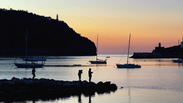 Timelapse of Coastline of the port de Soller