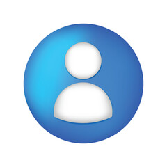 User profile, people social media icon