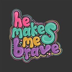 life quotes colorful typography design