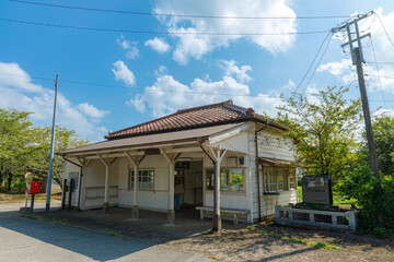 レトロな駅舎　小湊鉄道