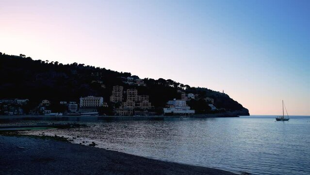 Timelapse of Coastline of the port de Soller