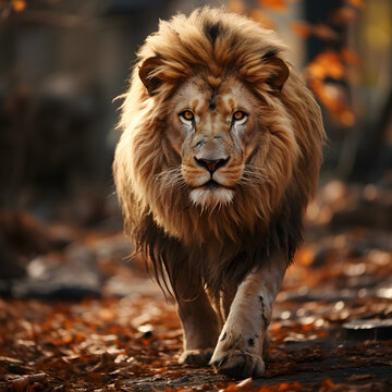 lion 4k pic
