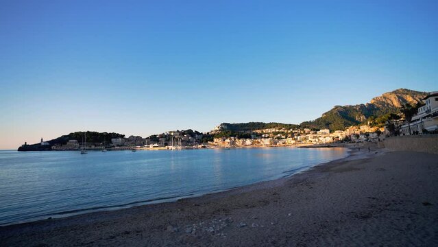 Timelapse of Coastline of the port de Soller