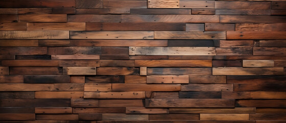 Tło drewno - drewniane deski, podłoga, parkiet lub panele ścienne z teksturą - obrazy, fototapety, plakaty