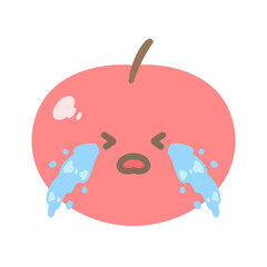 ゆるかわいいりんごちゃん3☆PNG