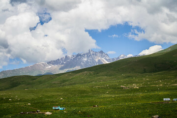 landscape in the mountains