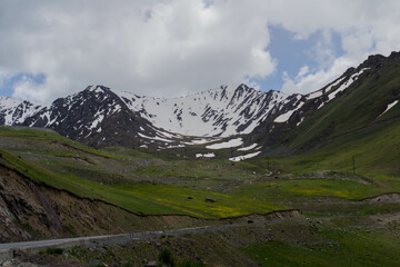landscape in the mountains