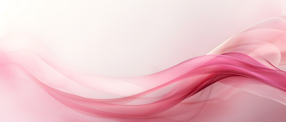 Pink background Breast Cancer Awareness Emblem