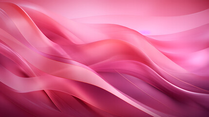 Pink background Breast Cancer Awareness Emblem	