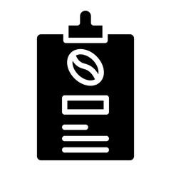 coffee menu glyph 